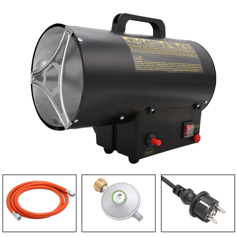 Gas Heater Gas Space Heater 10-30kw Cut-off protection Industrial Heater  Garage | eBay