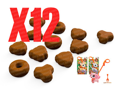 X12 Furreal Friends Pax Leckerli Futterpellets Hund Katze Ersatz Ersatzteile
