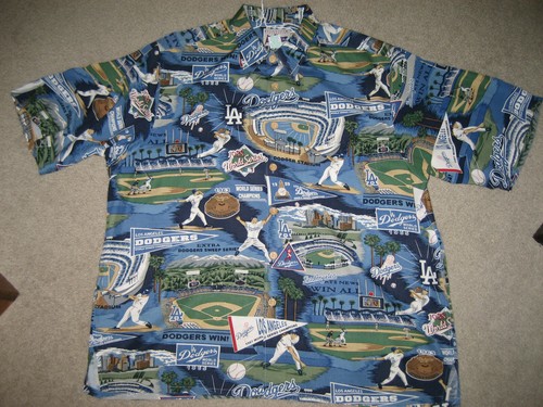 LOS ANGELES DODGERS HAWAIIAN SHIRT 