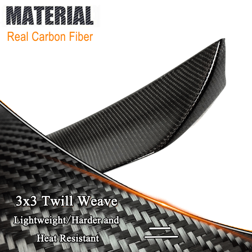 Carbon Spoiler Heckspoiler Flügel Lippe Für Mercedes W204 C250 C300 C63 2008-15 - Bild 10 von 13