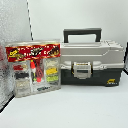 Plano 6201 One-Tray Tackle Box Extending Cantilever-Tray Design~ New Fishing Kit - Picture 2 of 11