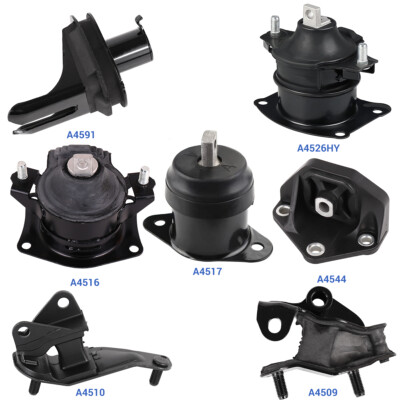 7x Automatic trans Engine Motor & Transmission Mount for Honda Accord 2003-2007