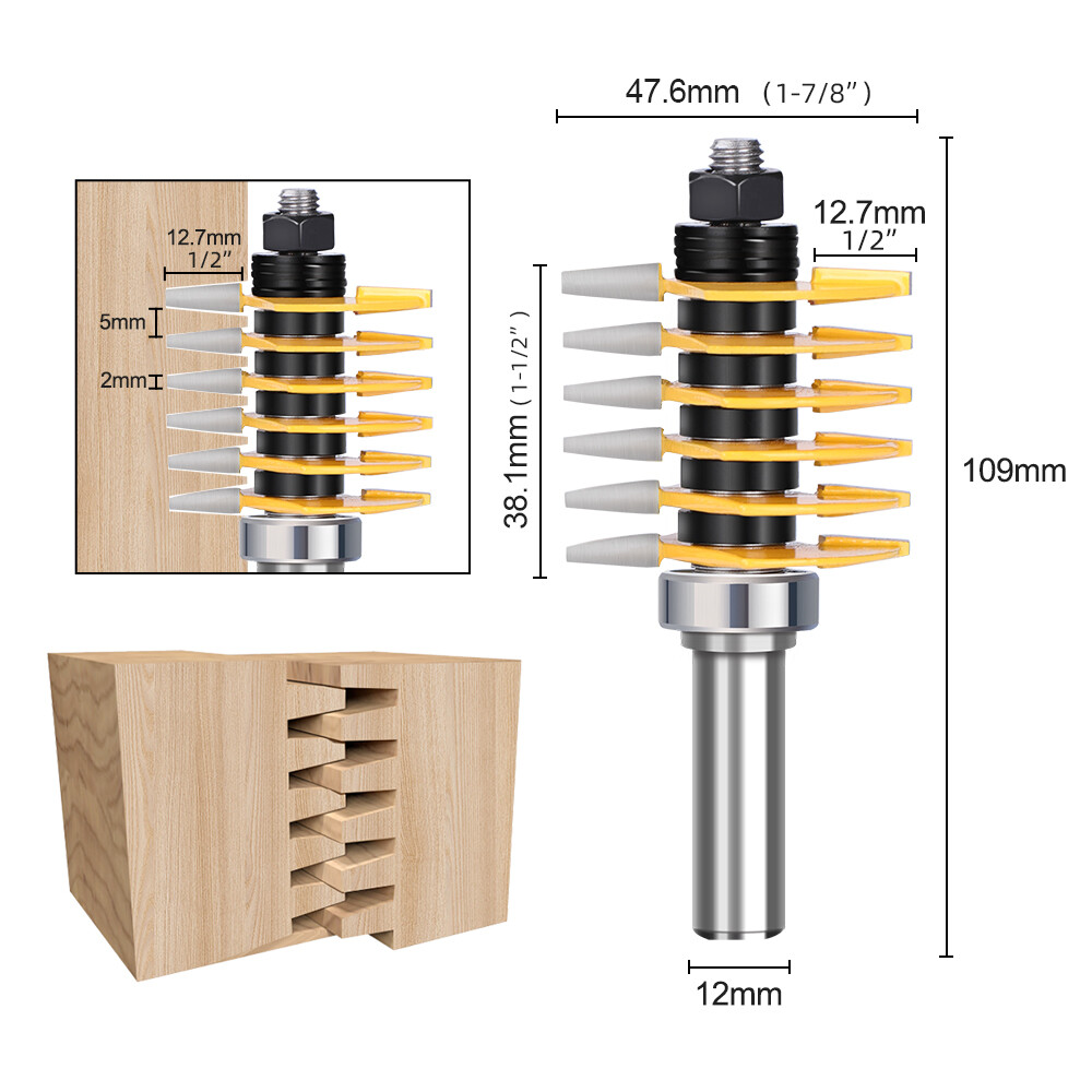 CNC Fräser 8mm Schaft - Reinigung Boden Gravur Bit Holz