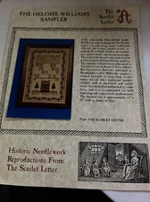 Thw Heloise Williams Sampler Cross Stitch Pattern 
