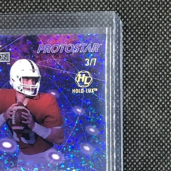 RARE ROOKIE CARD!! DAVIS MILLS - 2021 WILD CARD ALUMINATION - PROTOSTAR #'d /7 - Image 3 of 3
