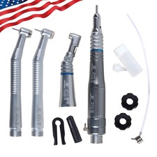 Dental Push Button High/Low Speed Handpiece Kit 2 Holes