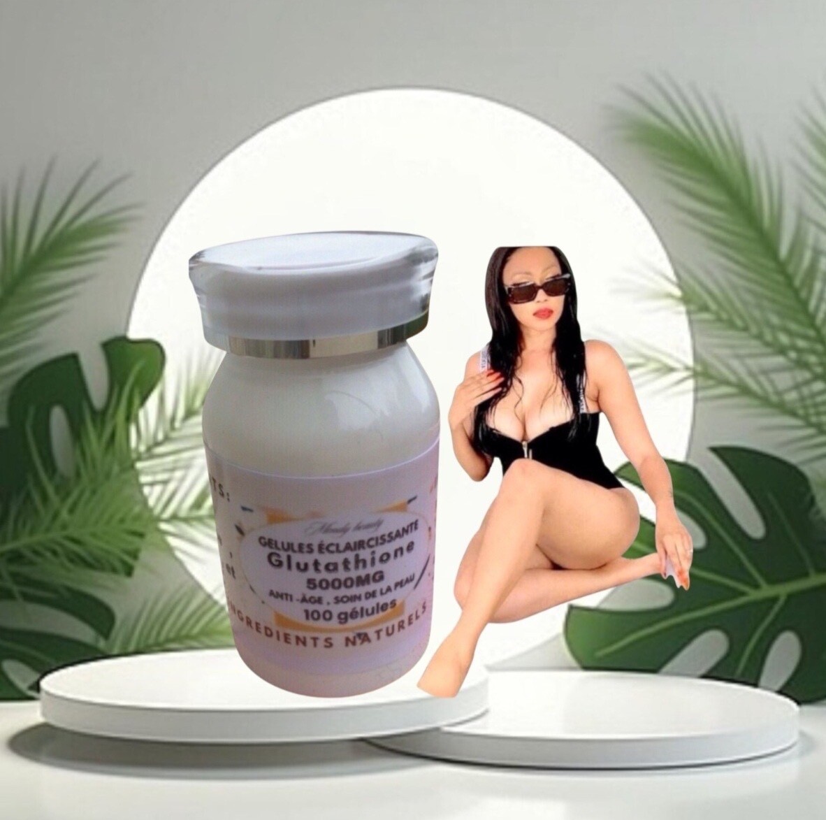 cure de glutathion Cure Glutathion 5000mg et Collagène pour une Routine Beauté Éclatante au  Quotidien, 2 Boîtes