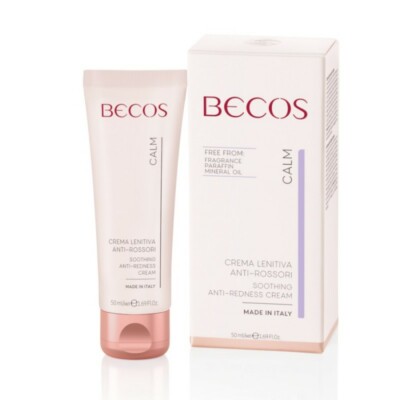BECOS Calm S.O.S Reparatur-Konzentrat – 20 Ml, Bei Couperose & Empfindlicher Haut, Beruhigend & Feuchtigkeitsspendend