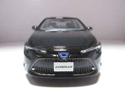 1:30 Toyota Corolla Sedan Black Mica No Box Color Sample Die Cast