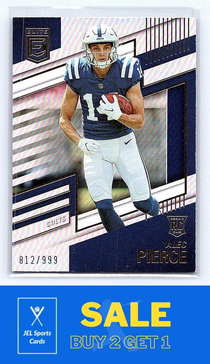 2022 Donruss Elite SN/999 #155 Alec Pierce