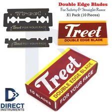 Double Edge Blades Safety Shaving Razor Straight Edge Blade Barber Hair Removal