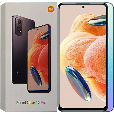 Xiaomi Redmi Note 12 Pro 4G Glacier Blue 256GB + 8GB Dual-SIM Unlocked GSM NEW