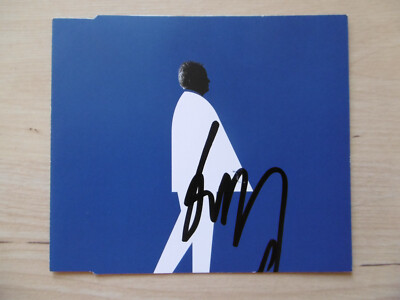 Herbert Grönemeyer autograph signed CD cover ''Doppelherz''