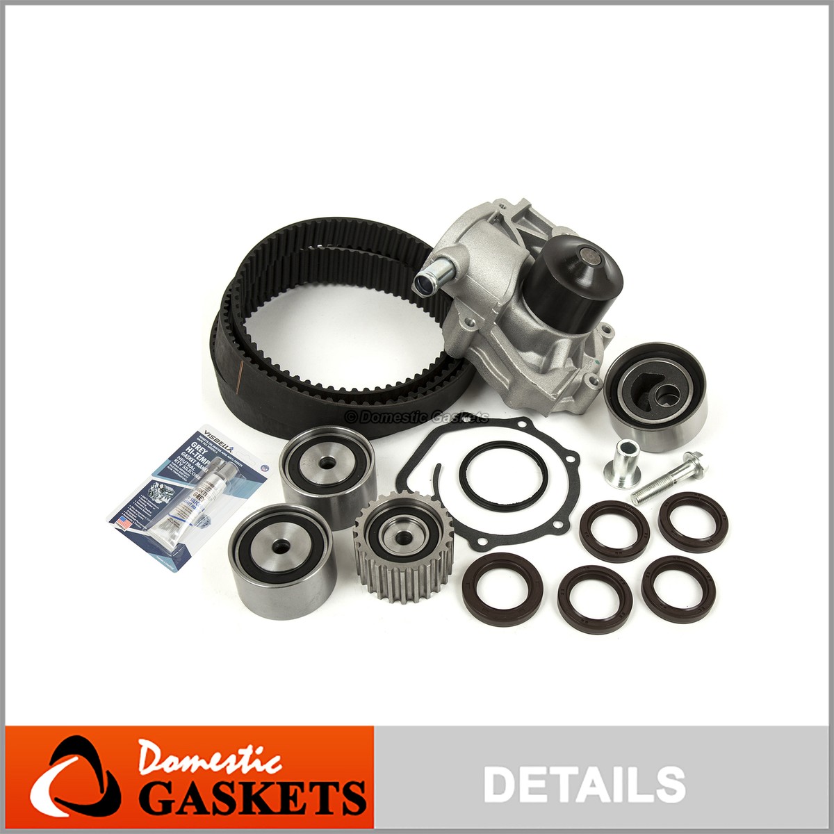 Fits 90-97 Subaru Legacy Impreza Timing Belt Kit Water Pump EJ18E  EJ22E
