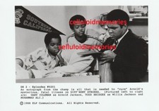 Original Photo Gary Coleman Todd Bridges Muhammad Ali Diff'rent Strokes 1988
