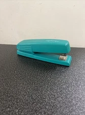 Teal Swingline Desk Stapler Model 545 Made in USA Vintage Retro Office Rare