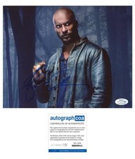 Ricky Whittle "American Gods" AUTOGRAPH Signed 'Shadow Moon' 8x10 Photo C ACOA