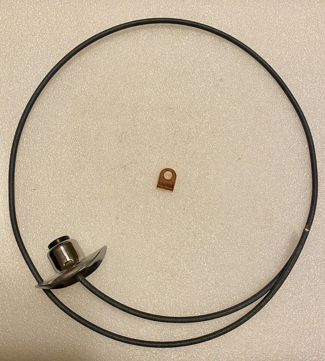 Harley 4760-26 Cloth Wire Horn Button UL WL Knucklehead w/ Copper