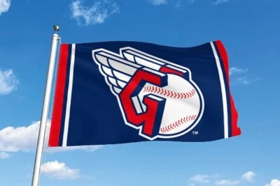 CLEVELAND GUARDIANS 3'X5' FLAG/BANNER *100% FULL COLOR ON BOTH SIDES OF THE FLAG