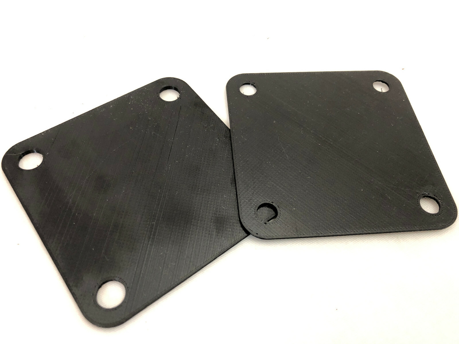 3D Printed Black Bass Drum Hole Cover Plate for Vintage Tama Superstar