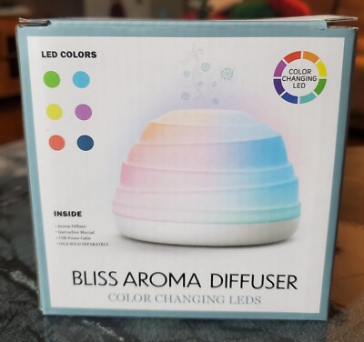 Bliss Aroma Diffuser Color Changing Leds 