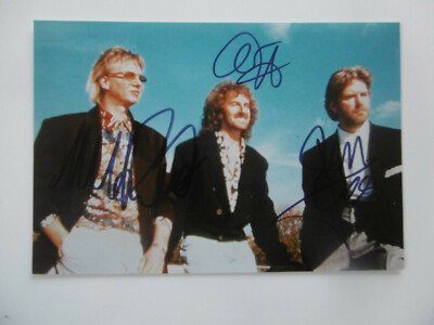 Barclay James Harvest Autogramme signed 10x15 cm Bild