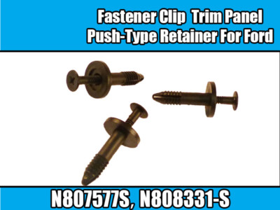 20x Clips für Ford Befestigung Verkleidung Druck Typ Halter N807577-S N808331-S