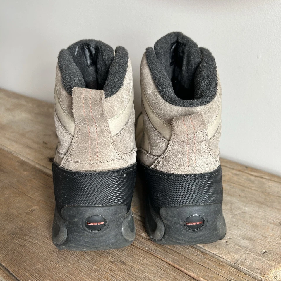Lands’ End Zapatos Extreme Squall Para Mujer 7 B Impermeable Nieve Senderismo Botas #34688 Foto 4 de 4