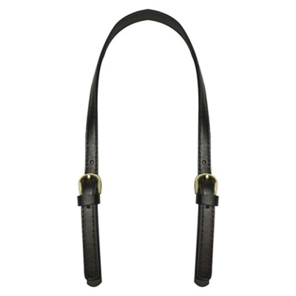 2 PCS Leather Replacement Handles Shoulder Straps with Adjustable Buckle Purs...