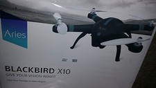 Aries BlackBird X10 Drone Quadcopter w- built in 16MP Still/Cine Camera