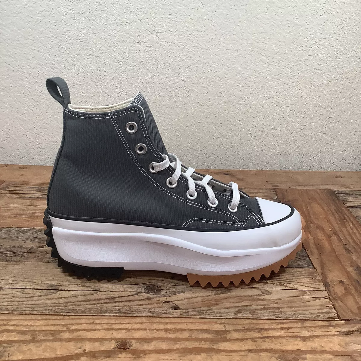 Converse Run Star Hike Hi Platform Chunky Sneakers Boots Shoes