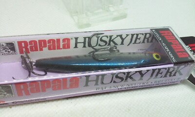 Leurre Rapala Husky Jerk #8 HJ08S – Suspend, Argent, 3-1/8 Po, 1/4 Oz, Neuf