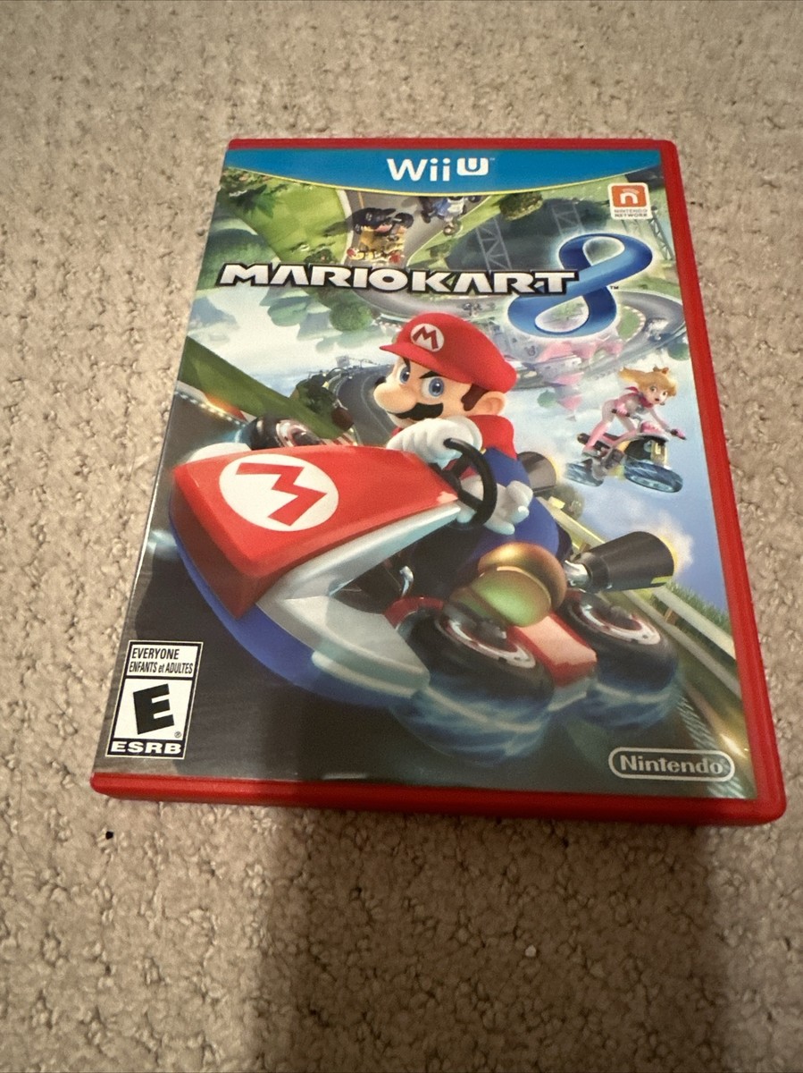 Mario Kart (Nintendo Wii U, 2014) Complete W/ Manual CIB