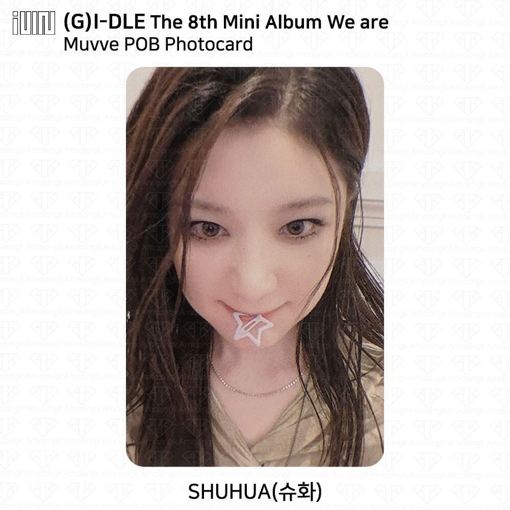 G)I-DLE The 8th Mini Album We are Muvve POB Photocard SOYEON