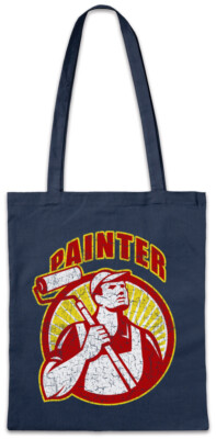 Painter IX Stofftasche Einkaufstasche Artist To Paint Handcraft Craft Craftsmen