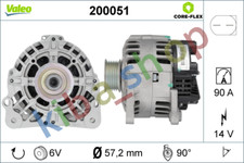 ALTERNATOR 14V 90A FITS SEAT CORDOBA IBIZA III SKODA FABIA I FABIA I PRAKTIK