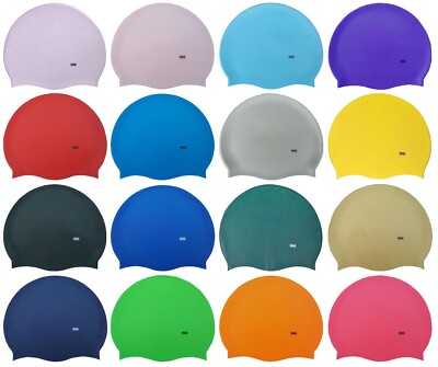 CHEX Silikon Uni Gold Pink Neon Silber Lila 8+ Jahre Schwimmen Schwimmmütze Kappe