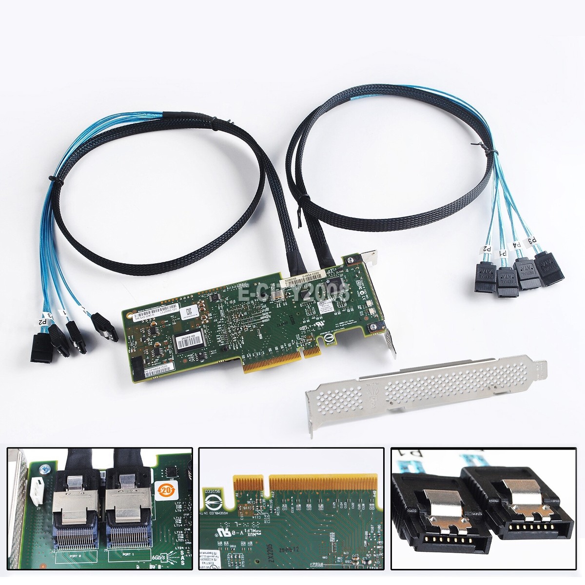 Sas Host Bus Adapter LSI 9200-8I (9211-8i) HBA SAS/SATA Controller