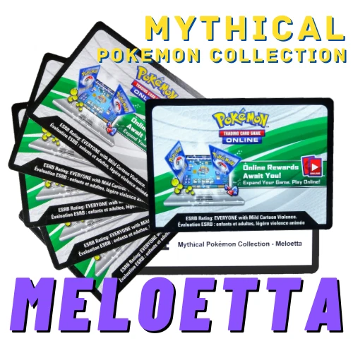 Code Card - Mythical Pokemon Collection Box [Meloetta