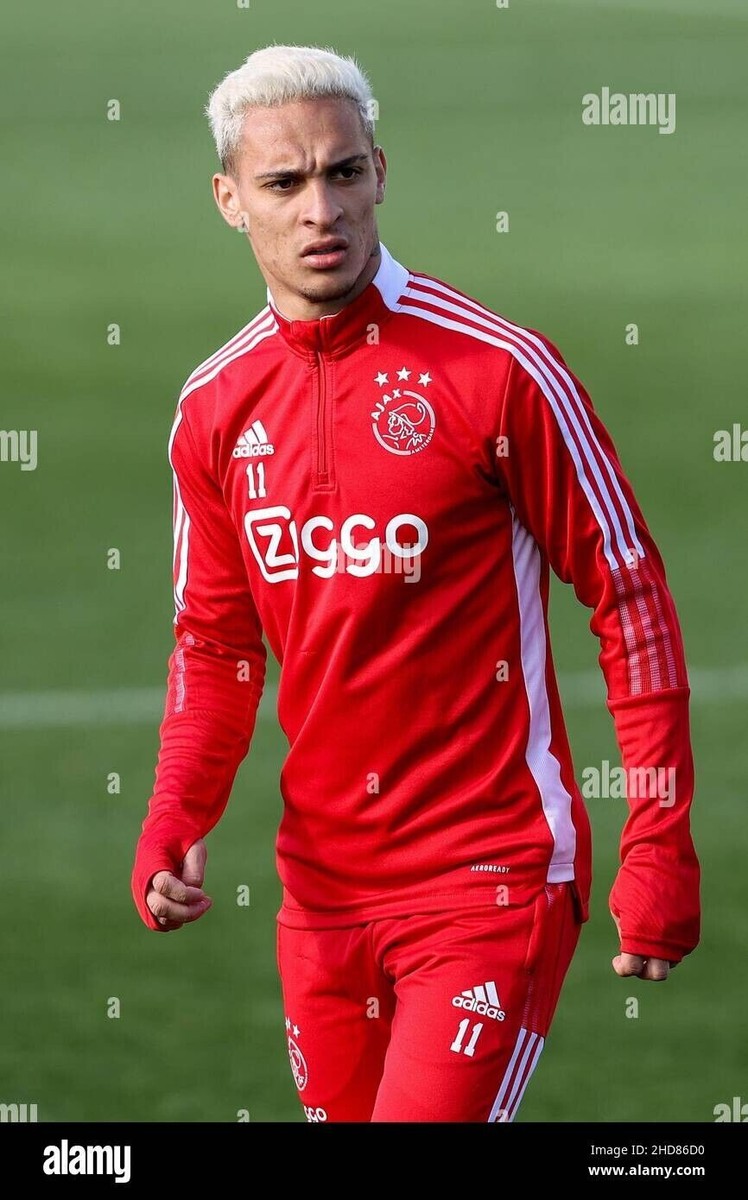MEN'S WORN ANTHONY #11 FC AJAX AMSTERDAM 2021/2022 PANTS FOOTBALL