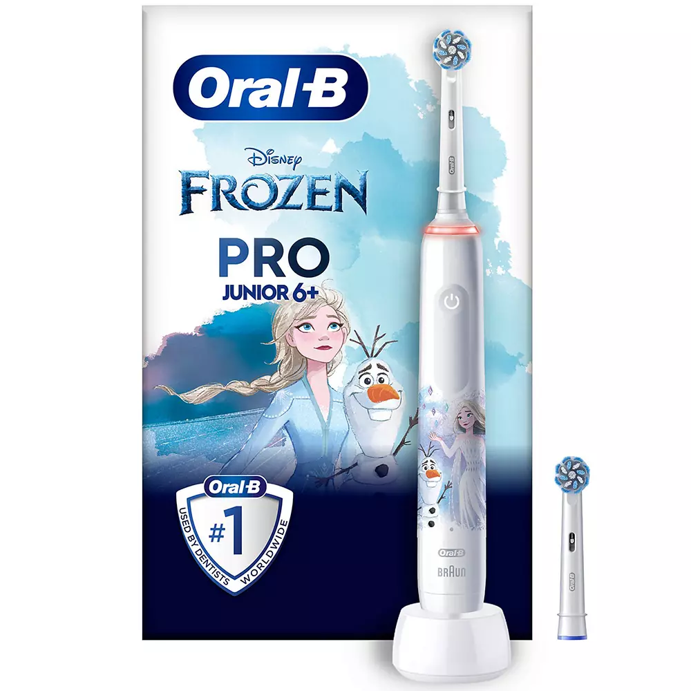 Oral-B Junior Pro Frozen Elektrische Zahnbürste 6+ | eBay