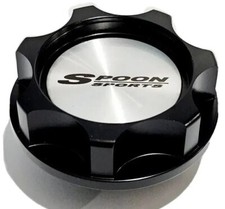 Black Billet Engine Filelr Oil Cap For Honda Acura Spoon Sports Coupe Jdm