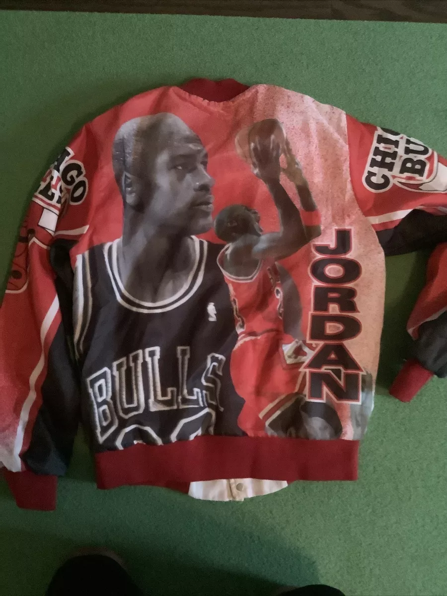 Maker of Jacket NBA Teams Jackets Chicago Bulls Chalk Line Fanimation Varsity