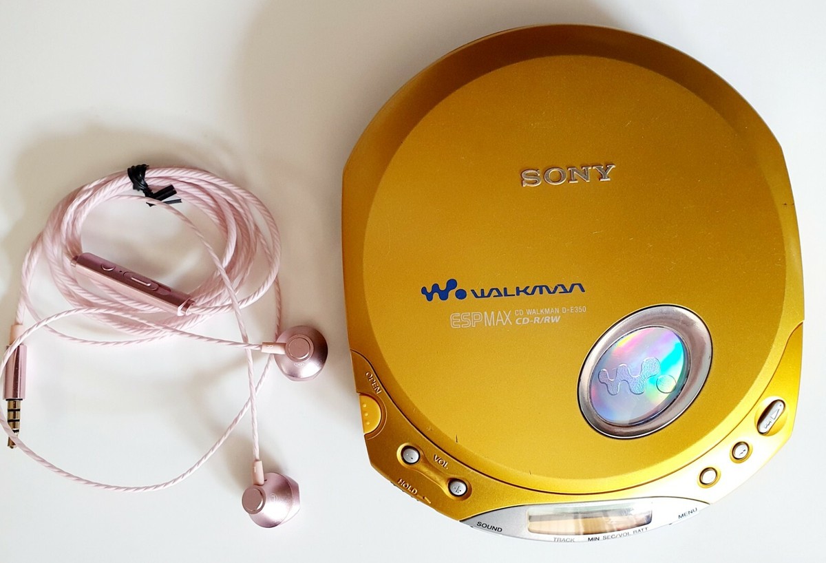Extremely Rare Gold Limited Edition SONY D-E350 Walkman ESPMAX CD