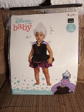 Disney Baby Ursula Little Mermaid Halloween Costume Dress 1 year 12-18M