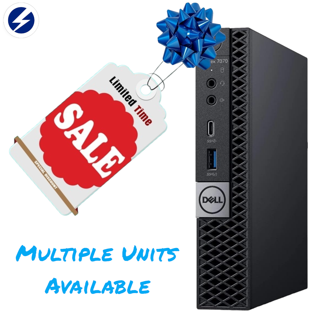 DELL OptiPlex 7070 Micro PC i5-9500T 2.2GHz 16GB 256GB SSD Win 11
