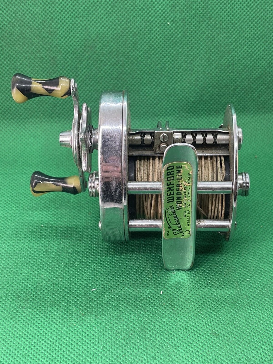 FISHING REEL VINTAGE SHAKESPEARE TRU-AXIS NO 1923 MODEL EK U.S.A