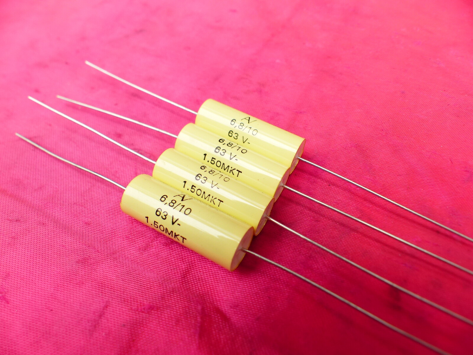 4pcs 6,8uF 63V MKT Arcotronics Capacitor Audio Filter Speaker eBay