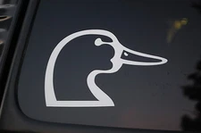 Duck Head Vinyl Sticker Decal (V115) Dynasty Hunting Hunter Truck Lab Hunt Car