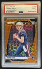2024 Panini Prizm Drake Maye RC Lazer Rookie #329 Patriots PSA 9